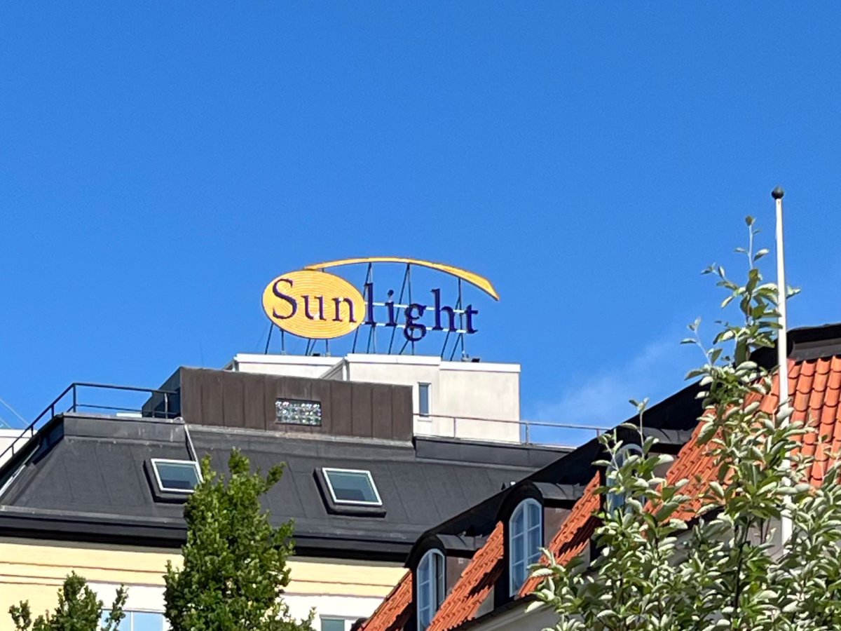 Efter tre dagars ihållande regn, väljer jag idag Sunlight
#sommarpåminplanet