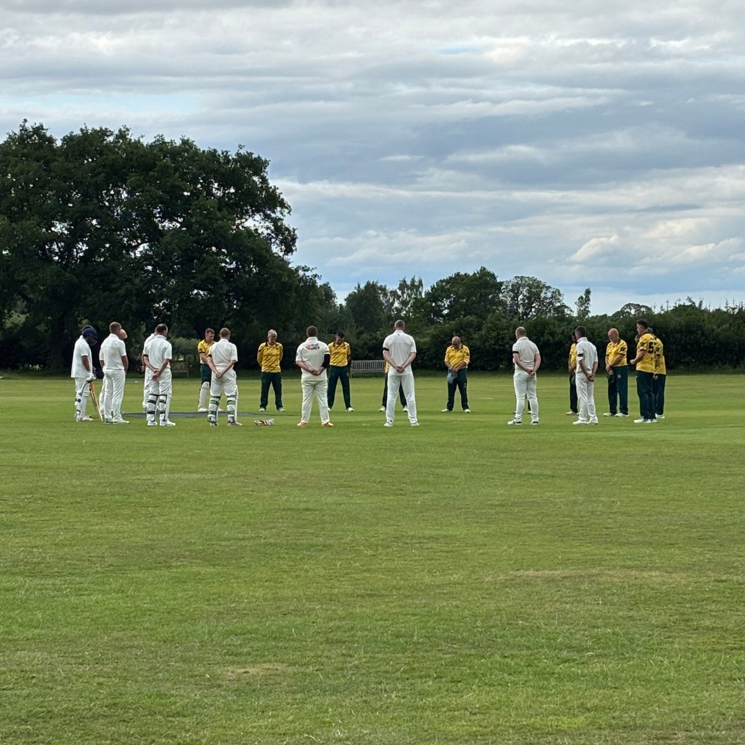 Last night, our Over 40s Cricket team came together to honour our dear friend Mark Walker. 
Players &amp; supporters held a minute's silence to reflect on the memories Mark left with us. A true gentleman of the game and a cherished member of our cricket community—we miss you, Mark.