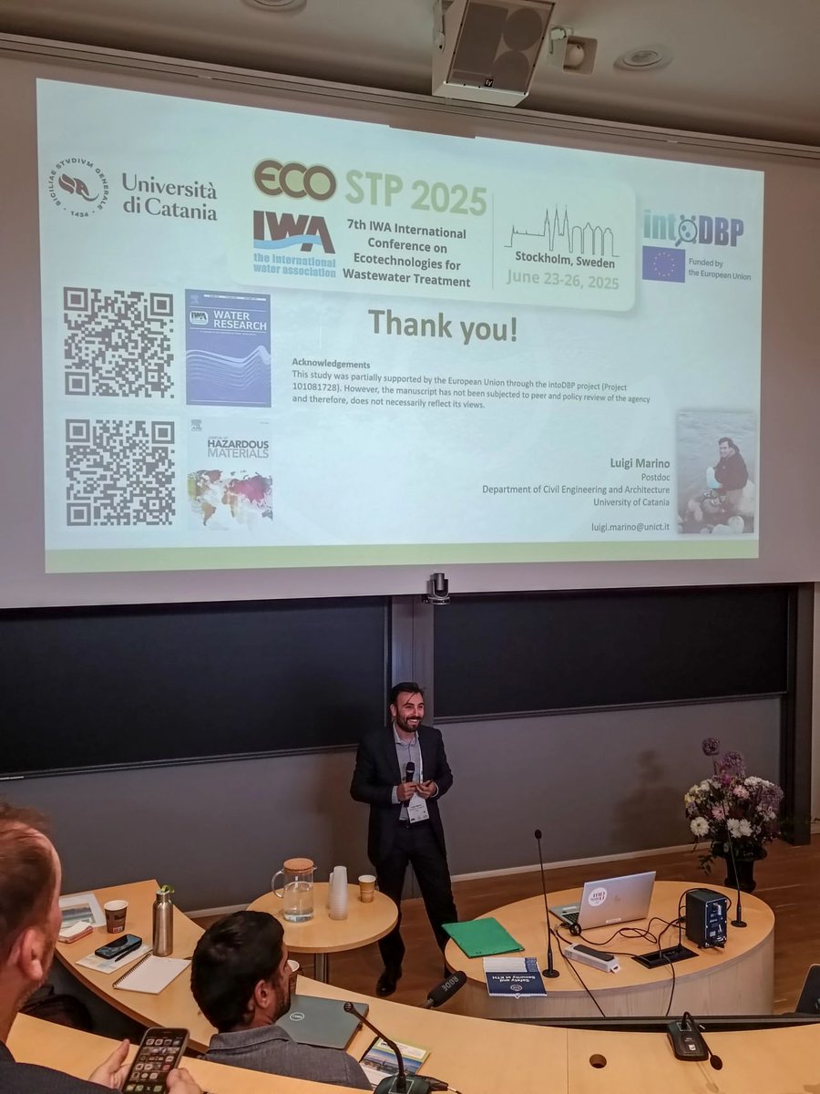 intoDBP 🇪🇺 (@intodbp) on Twitter photo 🌍The <a href="/intodbp/">intoDBP 🇪🇺</a> tour continues!
🙌Luigi Marino from the Univ. of Catania represented <a href="/intodbp/">intoDBP 🇪🇺</a> at the #ecoSTP2025 event in #Stockholm presenting a powerful new application developed within our project.👏 🌍The <a href="/intodbp/">intoDBP 🇪🇺</a> tour continues!
🙌Luigi Marino from the Univ. of Catania represented <a href="/intodbp/">intoDBP 🇪🇺</a> at the #ecoSTP2025 event in #Stockholm presenting a powerful new application developed within our project.👏