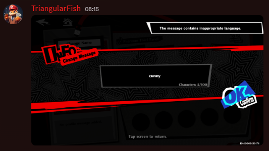 ExplosBlue's tweet photo. @fish_triangular @osu_MeovvCAT cunny banned too https://t.co/Fymy0fpDDt
