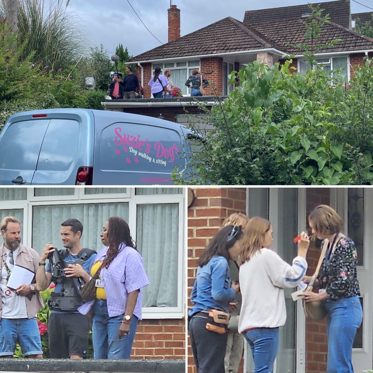 We are used to seeing Marlow Murder Club filming all around the town centre, but it seems Marlow Bottom isn’t being left out and will feature in the next season🙌 Filming taking place there today 😊
