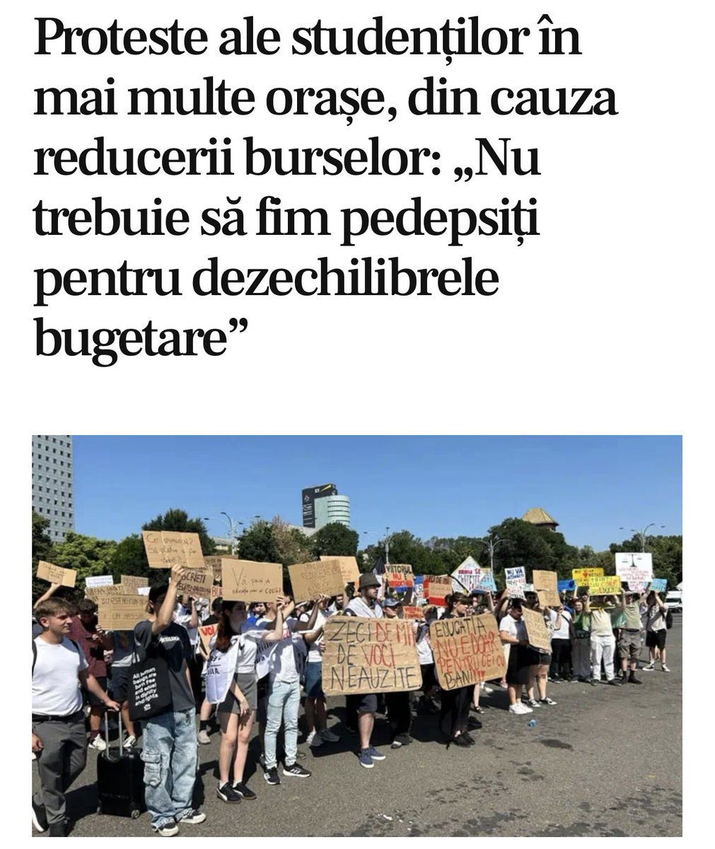 MirceaDanOpris's tweet photo. Guvernul actual a început cu stângul dinainte de învestire.
Acum au ieșit și studenții în stradă în orașele centre universitare.
Să vezi din septembrie încolo, când vine lumea din vacanță și își vede facturile și fluturașii de salariu ce măi festival va fi. Muc o va arunca la Beau Le Jan, care invariabil va da vina pe PSD. Ca să păstrăm tradiția, nu de alta, iar USR vor face iar pe victimele și bagă o simulare de sindrom Stockholm. Clasic.