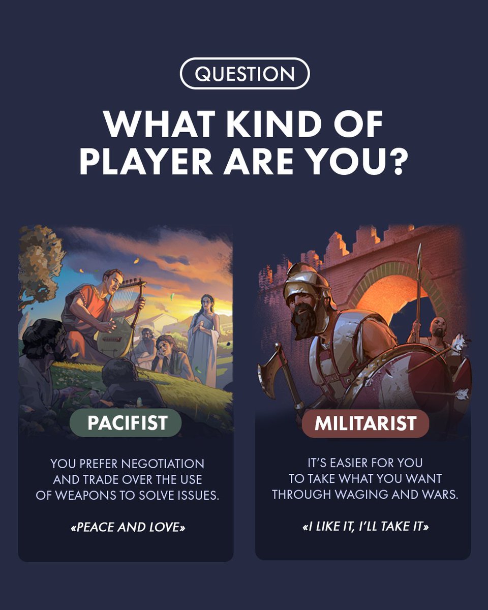 humankindgame's tweet image. CONQUEST OR NOTHING

Vote below 👇
#humankindgame