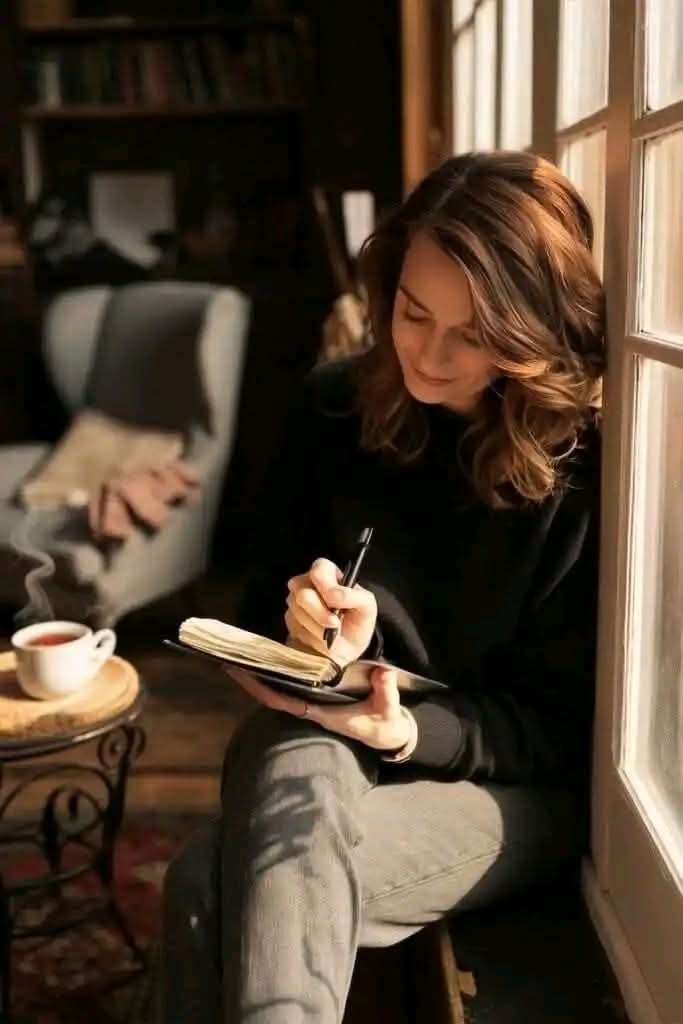 أعشق الكتآبه
 لأنني أكره رجفت صوتي
حين أفضفض..!