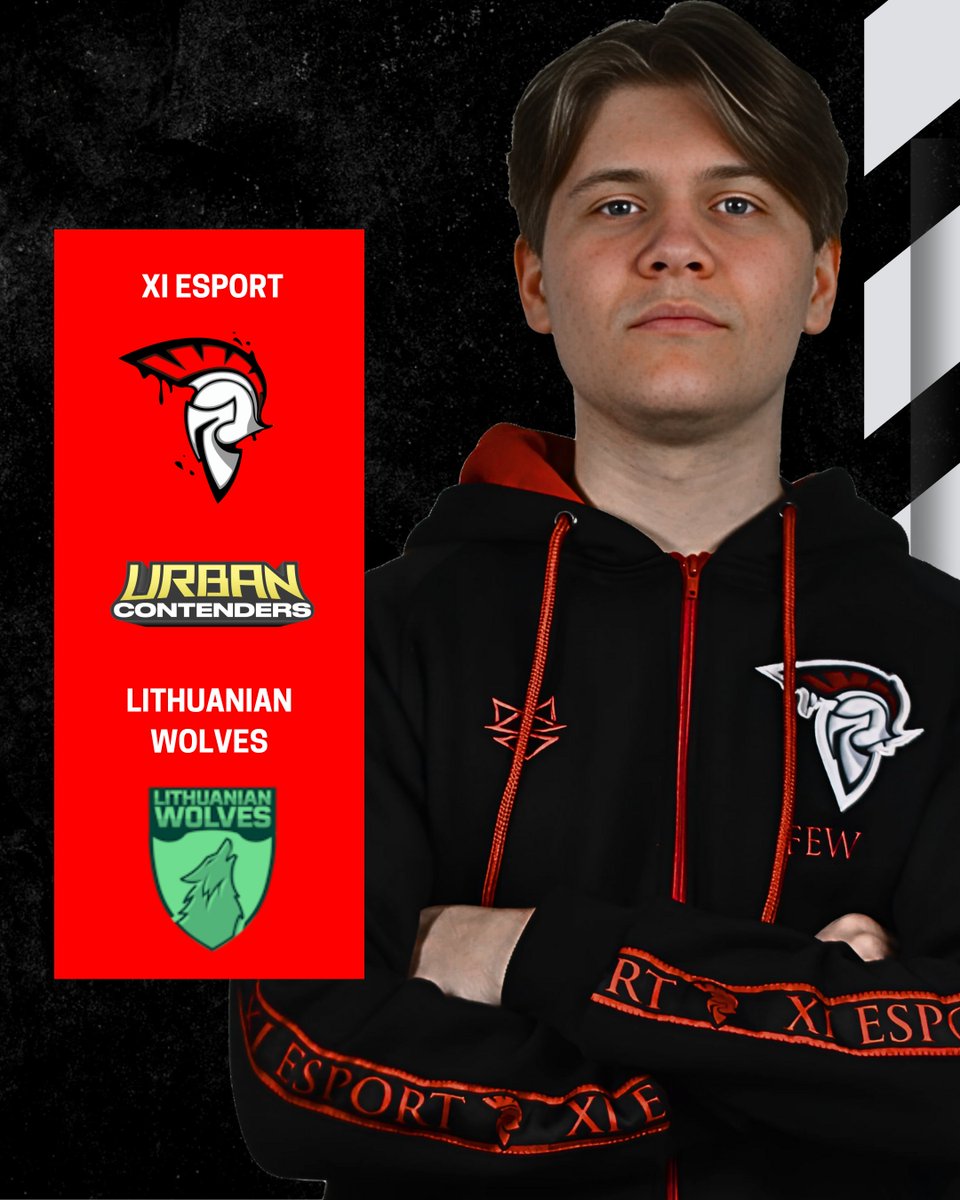 XIESPORTGG's tweet image. Game day at @UrbanContenders #6! 📢
After qualifying through the European Open Qualifier, we’re kicking off the main event today at 17:00 CEST with a BO1 vs. @LithuanianWLVS 🐺
Time to fight for those valuable VRS points 💪
📺 Watch live: twitch.tv/urbancontenders