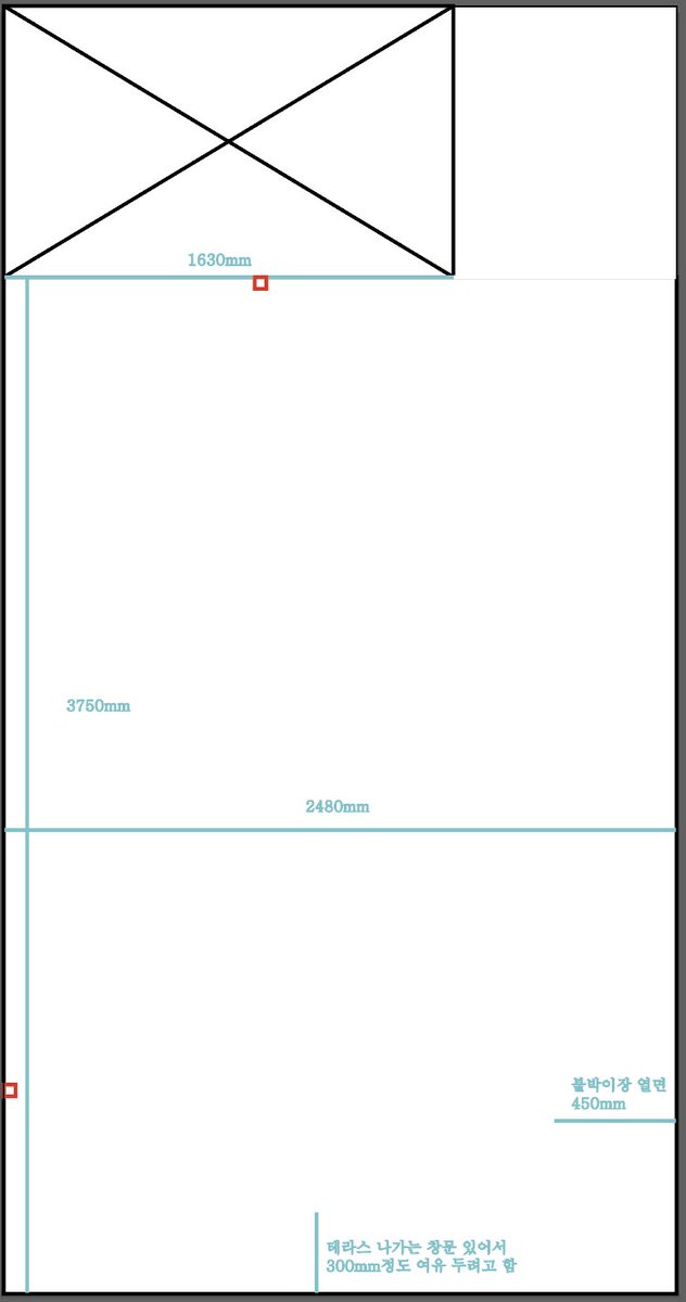 가구배치 추천좀요
좁아터진 원룸에서
2000mm*1100mm 침대
1600mm*700mm 책상
써야되는데.
벽에 붙이고싶어도 테라스 나가는 문이라 막을수도 없는 노릇.