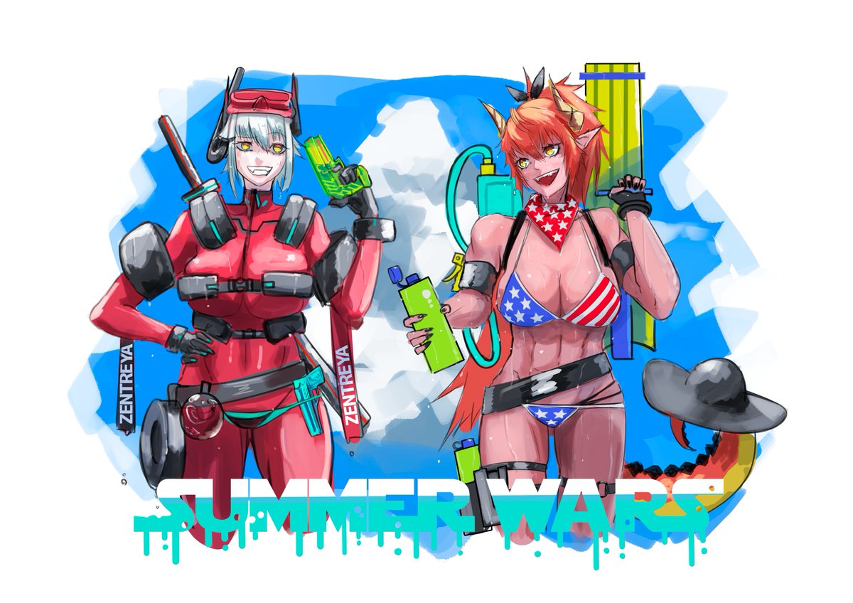 FRONTLINE OF SUMMER
 #zentreart