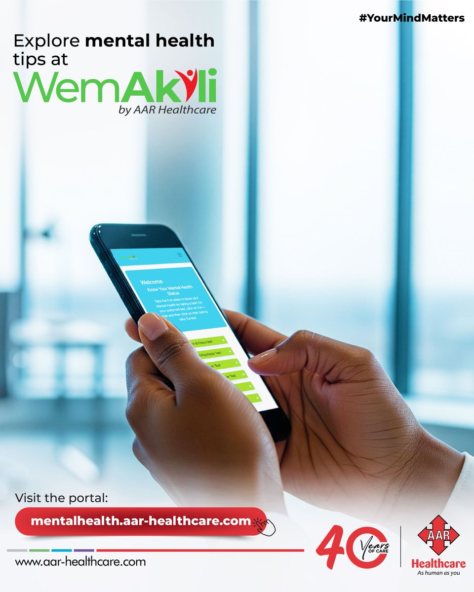 Feeling off lately? It could be your diet.
Add omega-3s &amp; probiotics.
Cut back on sugar &amp; processed foods
Get more tips + take a self-check at: mentalhealth.aar-healthcare.com
#WemAkili #YourMindMatters #AARHealthcare
