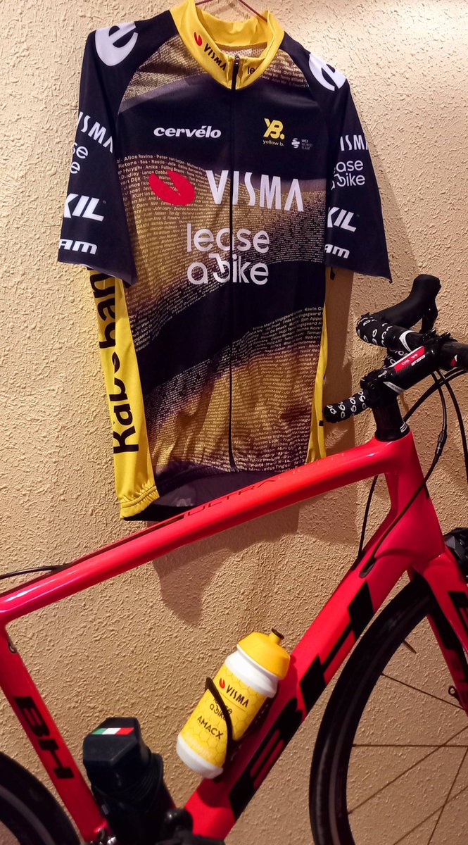 My jersey finally arrived 👀
I'm looking forward to seeing the team at this TDF 2025 🫡
<a href="/vismaleaseabike/">Team Visma | Lease a Bike</a>