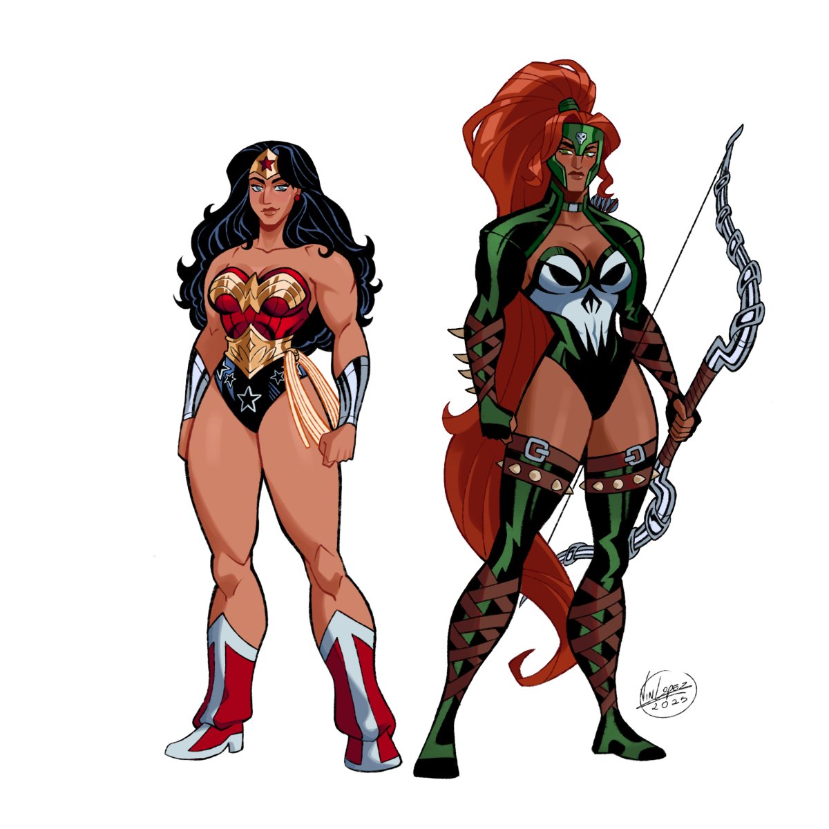 Vin Lopez (@lopez_artwork) on Twitter photo My design for Wonder Woman and Requiem
#DCU #DCcomics My design for Wonder Woman and Requiem
#DCU #DCcomics