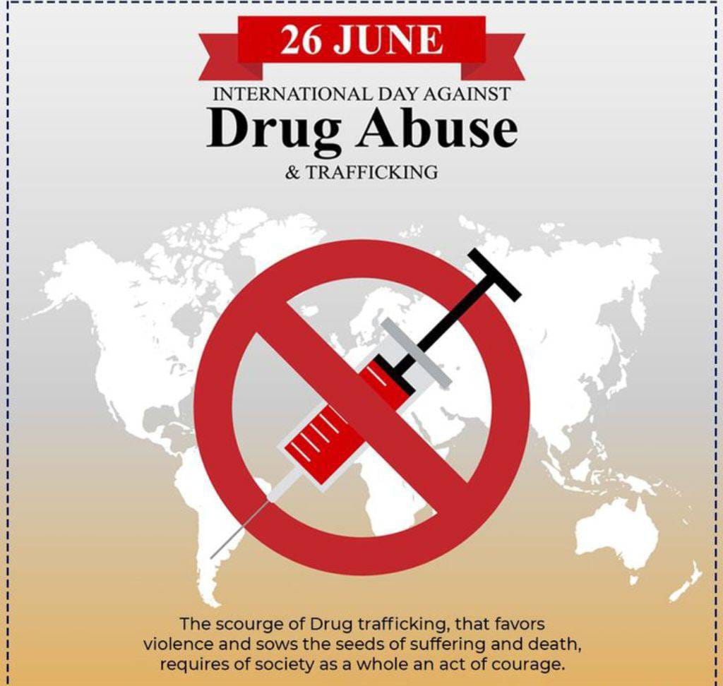 Let’s build a society free from drugs and filled with hope. #SayNoToDrugs, #YesToLife.