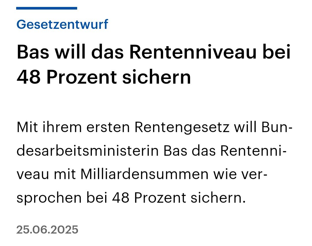 48 Prozent Rentenniveau ist keine Haltelinie, sondern eine Rutschbahn in die #Altersarmut. Denn 48 Prozent bedeuten schmerzhaften sozialen Abstieg. Wir unterstützen die #Mütterrente, aber die Verbesserungen allein werden kaum eine Mutter aus der Altersarmut herausholen. Viele