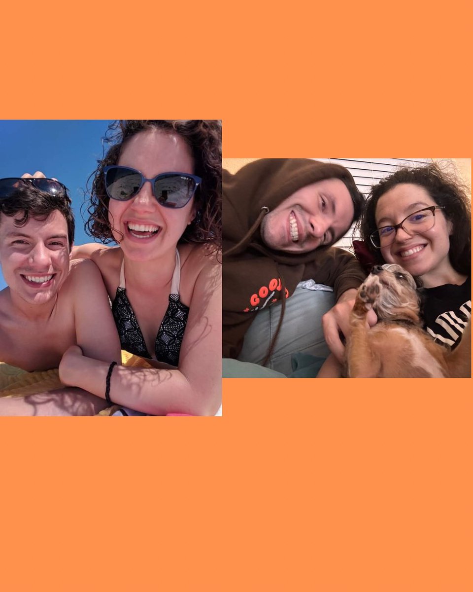 Then and now…9 years later and we still look like babies 
Happy anniversary <a href="/wick589/">Wick589</a> 
(Orange for Bitcoin 😉)
