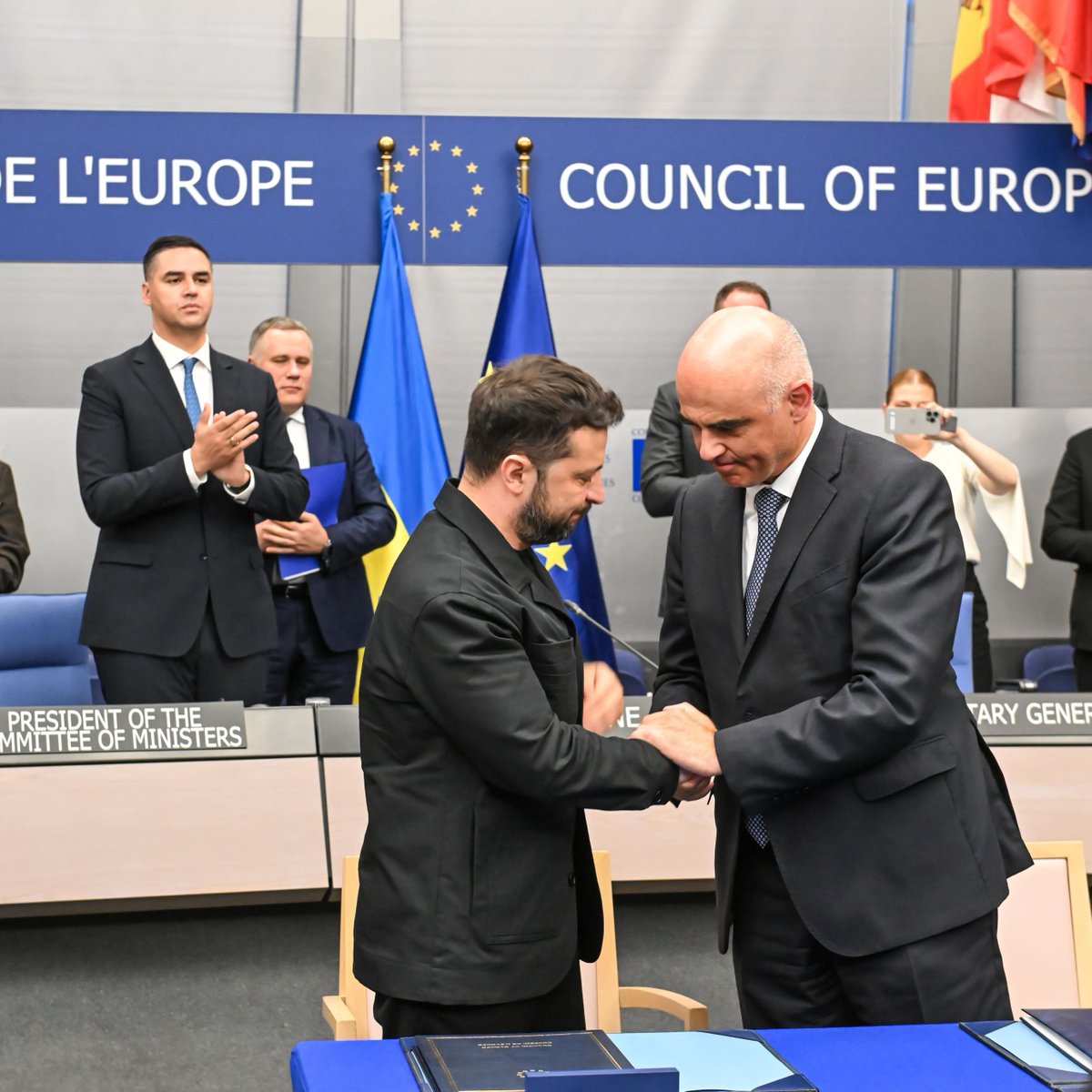 MFTMalta's tweet image. As President of the @coe Committee of Ministers, @DeputyPMIanBorg presided over the historic signing of the agreement establishing the Special Tribunal for the Crime of Aggression against Ukraine. @MaltaCoE
gov.mt/en/Government/…