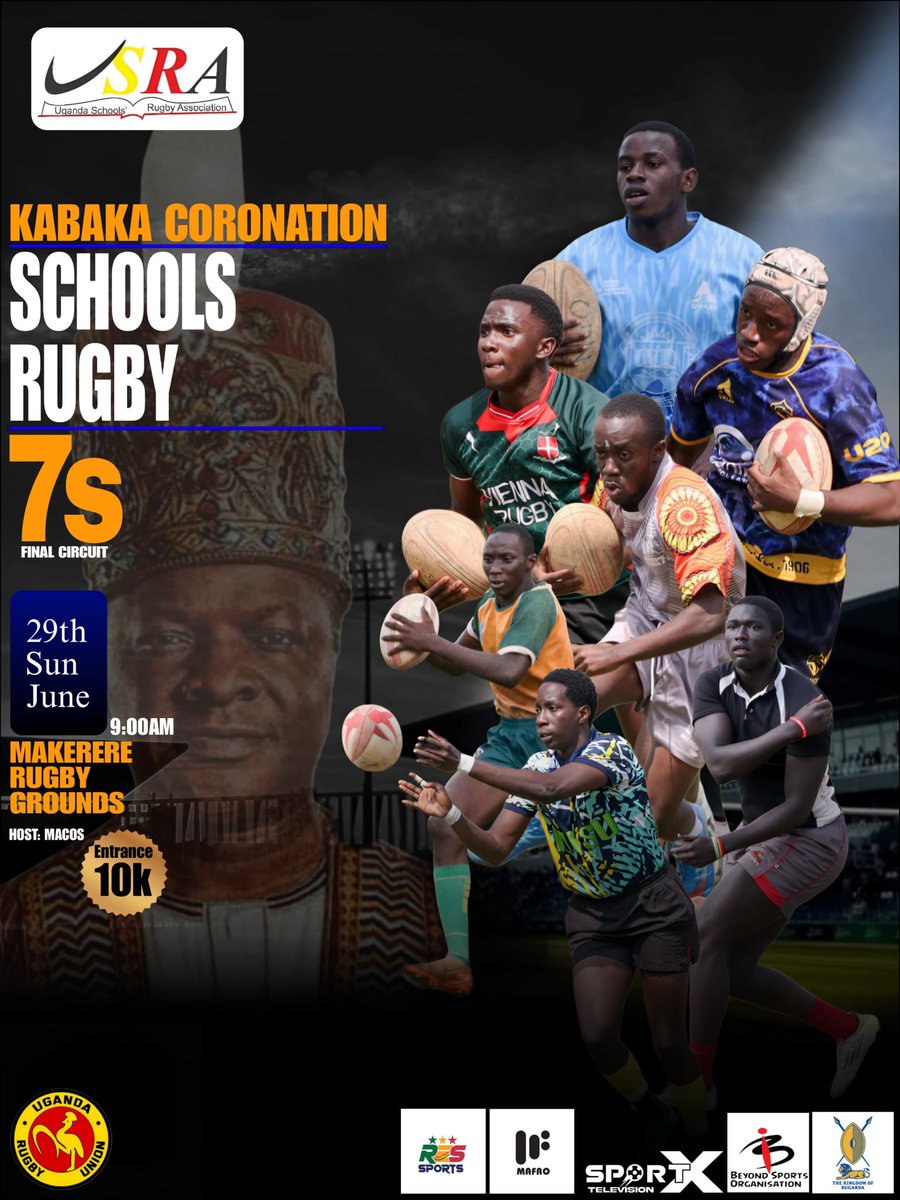 ‼️Ticket give away‼️

Identify the difference on the two posters…
Comment with your answer, offer runs till 10pm.

#SchoolsRugbyLeague25
#KabakaCoronationSchoolsRugby7s