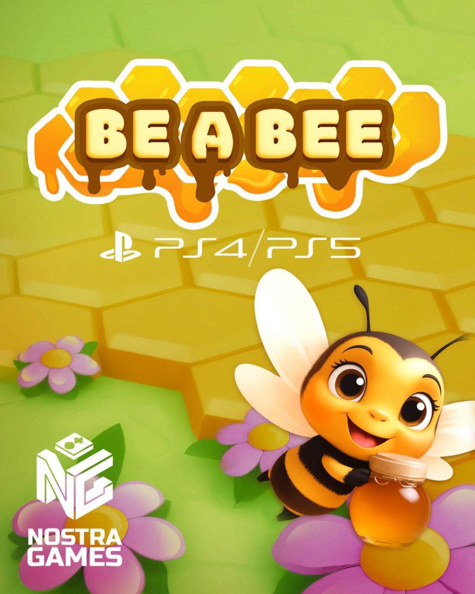 nostra_games_'s tweet photo. The countdown is ON! ⏳🐝 
Just 3 hours left until Be a Bee officially launches! 

Get ready to build your hive, gather resources, and produce sweet, golden honey. Your journey into the delicious bee life begins soon!

https://t.co/7hddpqN6qa

#BeABee #NostraGames #ps4 #ps5 https://t.co/lYwlmJf2P2