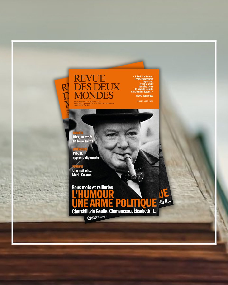 🚨 NOUVEAU NUMÉRO 

🗂️ DOSSIER : L’HUMOUR DES GRANDS

🔸 De Gaulle, Clemenceau, Élisabeth II, Churchill, Chirac, Mitterrand...  de quoi rire de bon coeur cet été !

👉🏼 BOUTIQUE : bit.ly/3IhwyUQ