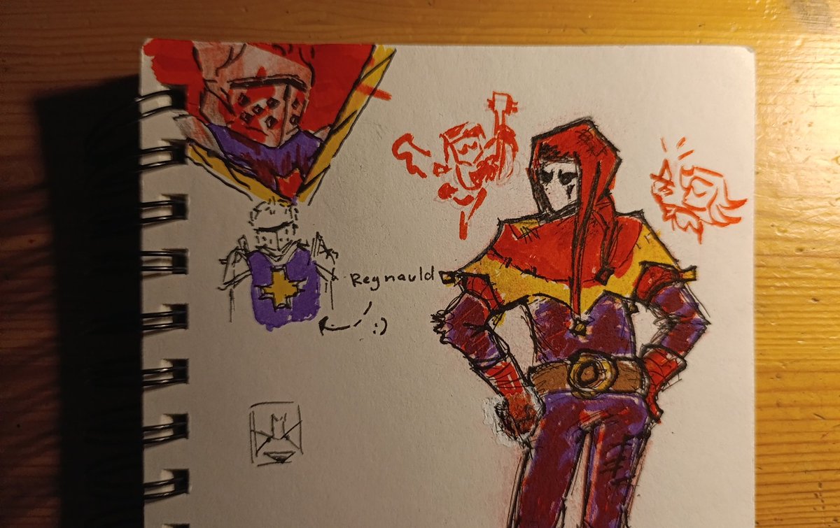 schmitherr's tweet image. blegh, i gotta start postin more stuff on here, here's sarmenti from a couple of days ago
#DarkestDungeon