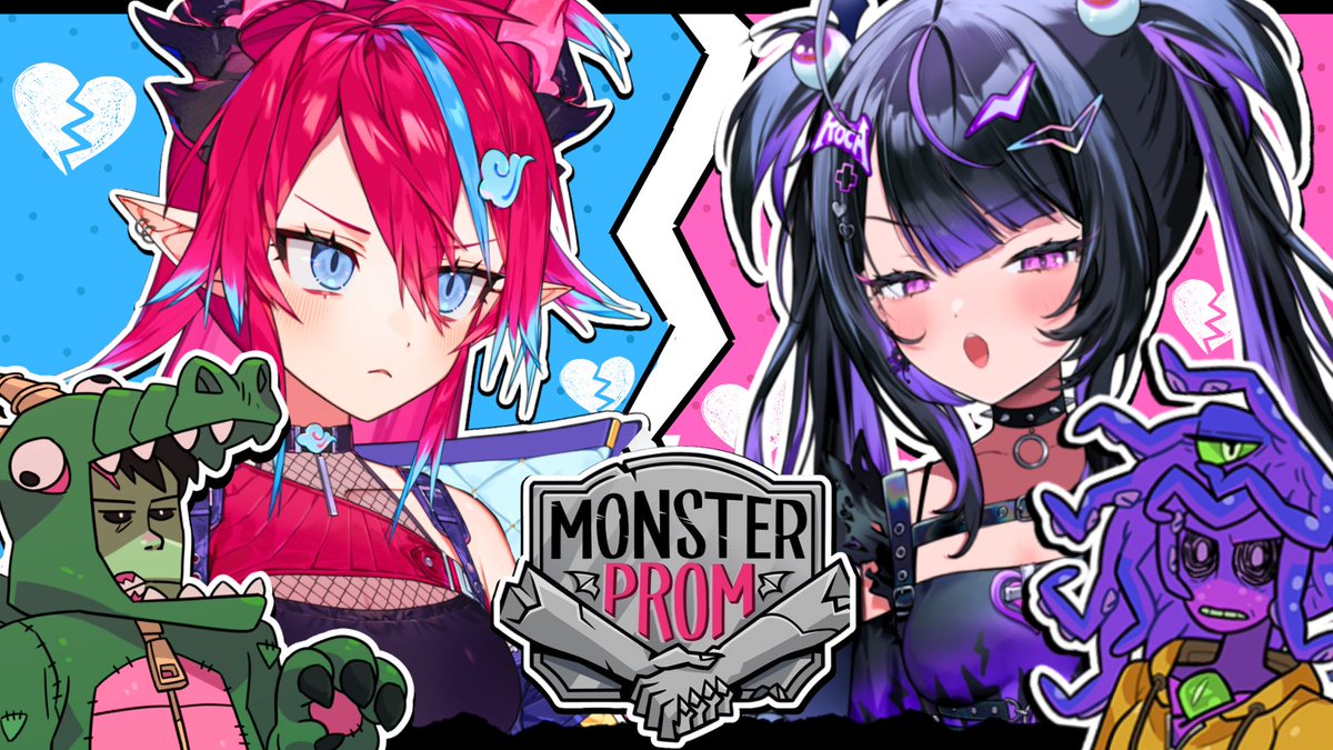 KaiSaikota's tweet photo. STREAM ANNOUNCEMENT!
☁️━━━━⊱༒︎ • ༒︎⊰━━━━☁️
【MONSTER PROM】
⏰ June 26, Thursday at 4pm ET
https://t.co/NCb9IO4Npu
☁️━━━━⊱༒︎ • ༒︎⊰━━━━☁️
GETTING OUR FREAKS ONNNNNN!!! WITH @RocaRourin !!!!!
#KaiCast https://t.co/lJpAdpk9kq
