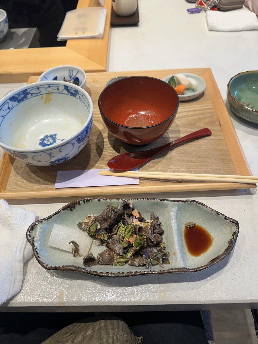初めてカメノテ食べた
