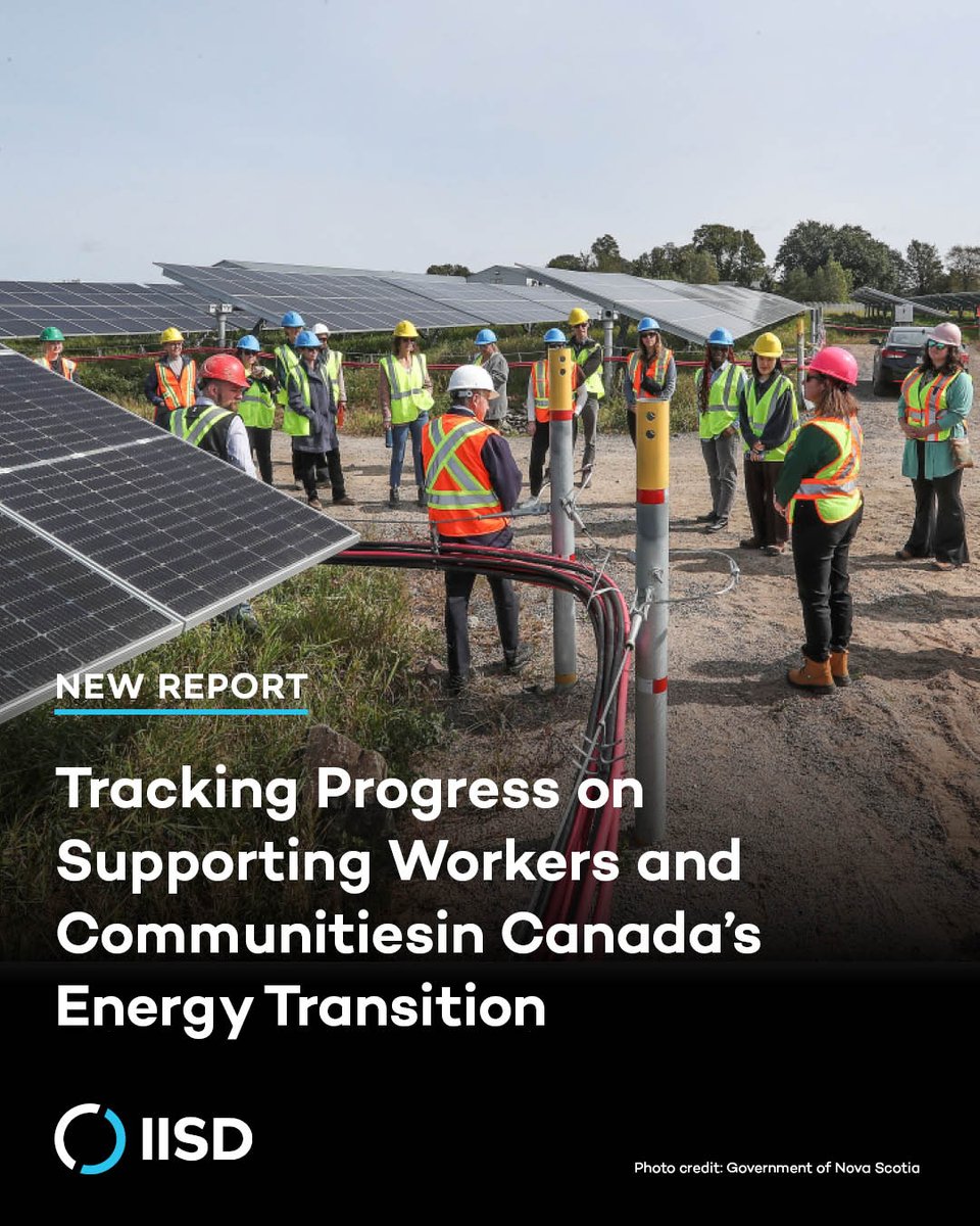 Just over 1 year ago 🇨🇦 passed the #SustainableJobsAct to support workers &amp; communities.

Now focus must be on implementation. That means measuring how many green jobs are created, how good those jobs are, &amp; who gets them.
Here are indicators to track progress: