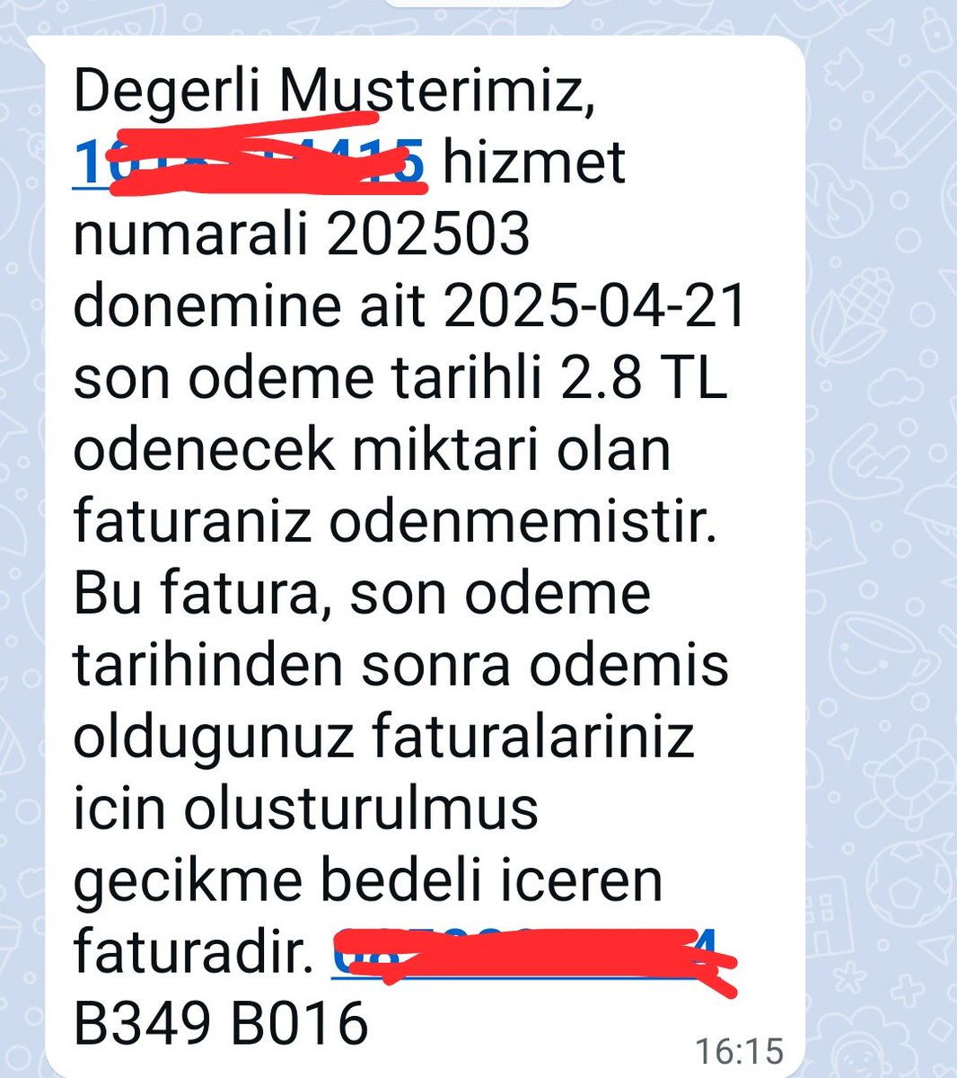 Şu hale bak işleri yok herhalde