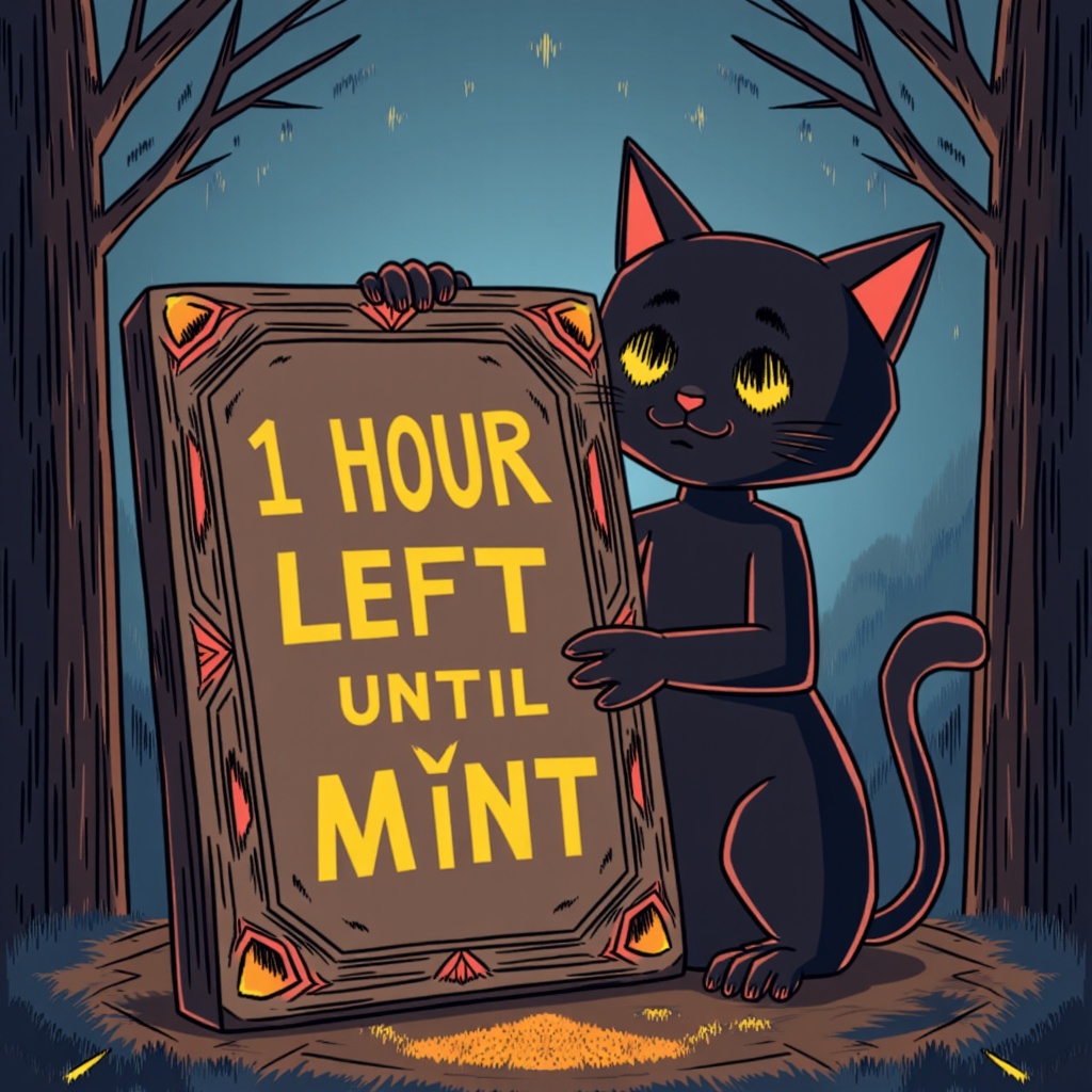 🐱 1 hour left until Mint!

Date: June 26th, 3 PM UTC
Supply: 3333
Price: 0.01 ETH

Mint Link: opensea.io/collection/n1c…