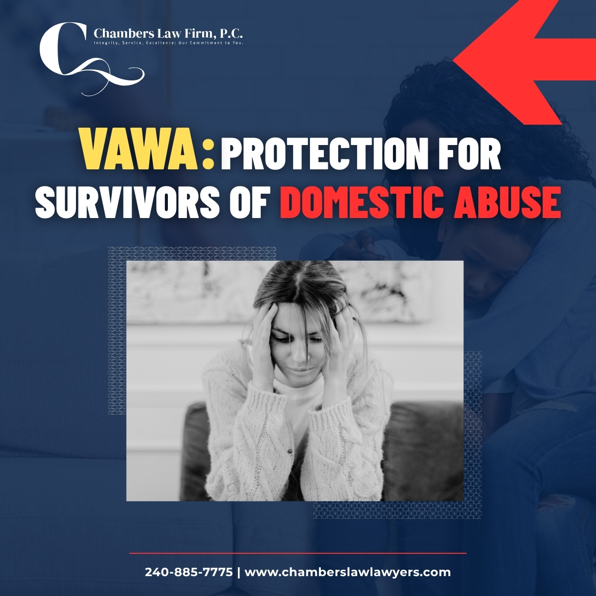 chamberslawfir's tweet photo. Trapped in an abusive relationship? You may qualify for a green card without your abuser’s help under VAWA.

At Chambers Law Firm, we offer confidential, compassionate legal support.
📞 240-885-7775

🔗 https://t.co/bbmO6ffXaR
#VAWA #ImmigrationHelp #EndAbuse https://t.co/l2d65VLT56