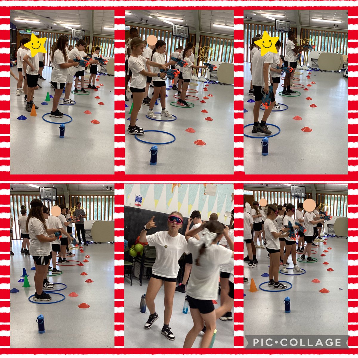 Year 6 had a “blast” as they set their sights on the targets in our Nerf session for sports week. Some great targeting and knocking down items, with some really high scores…not to mention the stylish goggles! #alwaysaiminghigh