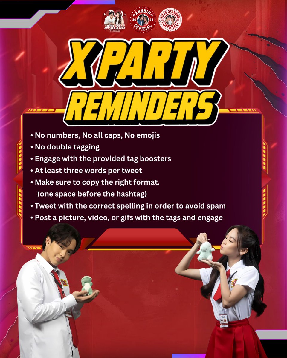 trends_ashbin's tweet photo. Get ready, Dino Academy Section D! 🎉 

It’s time for the XPARTY with the Official Tagline! 🤩 

Join us on June 27, 2025, at 11:00 AM for an epic gathering! 🗓️⏰ Show your support and spread the ROAR with our official hashtags: 

Let’s make some noise! 📣 See you there! 👋 https://t.co/9XBcnEYURt