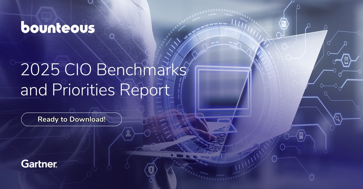 The 2025 Gartner® CIO and Technology Executive Survey is an essential read for CIOs and technology vendors. Download your copy, and compare your roadmap with 1,000+ tech leaders. bounteous.com/insights/gartn…

#CIOAgenda #TechLeadership #AIInvestments #GartnerInsights #Bounteous