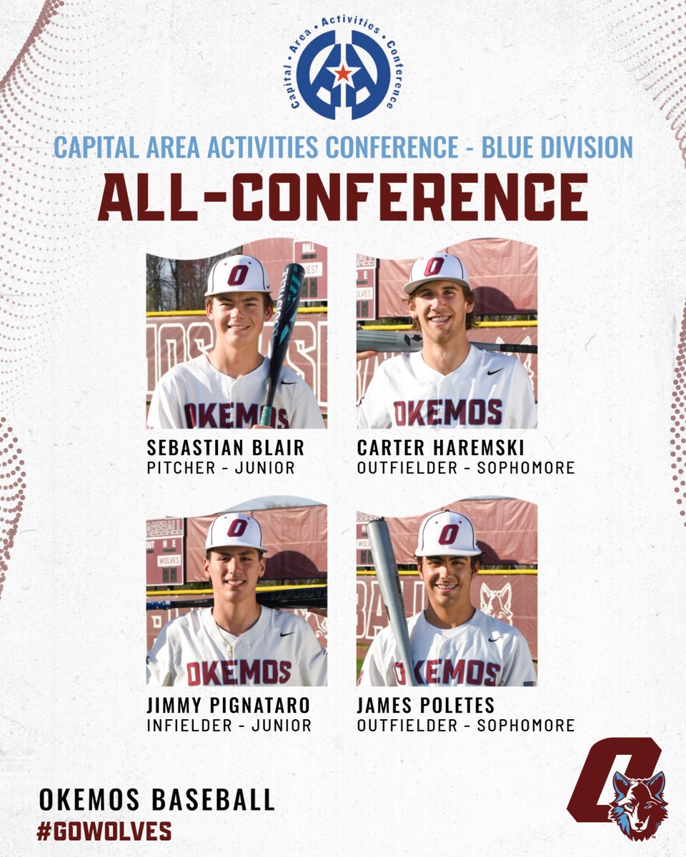 Congratulations to our 4 student-athletes who earned a spot on the CAAC All-Conference team!

#GoWolves