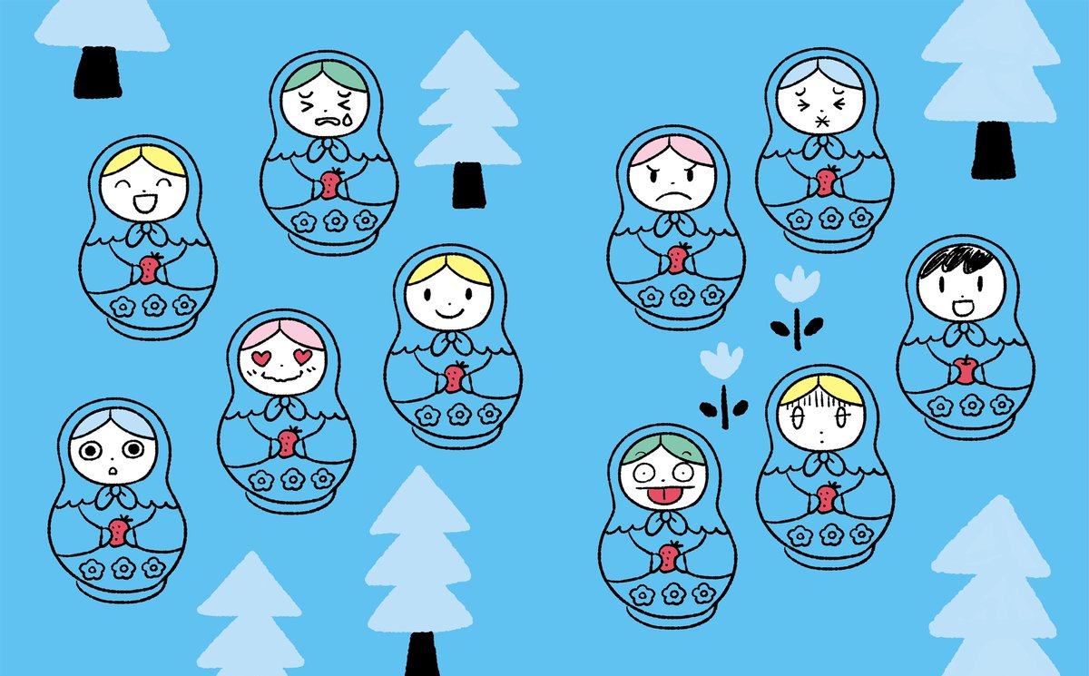 これは「続らくらくイラスト」のボツになった扉の絵です

たまーーーーにしか登場しないのに、気にかけてくれた皆さんありがとう😭