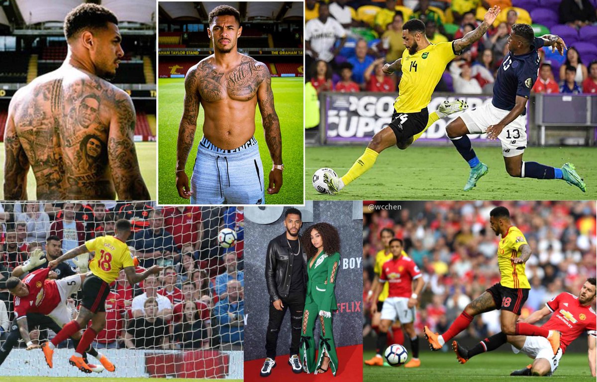wcchen's tweet photo. Andre Gray, English footballer, born 34 years ago today on 26 Jun 1991, in Wolverhampton. Played as a striker for the #ReggaeBoyz. Introduced to football by his #Jamaican grandfather. #AndreGray
https://t.co/s16YE21yMV
