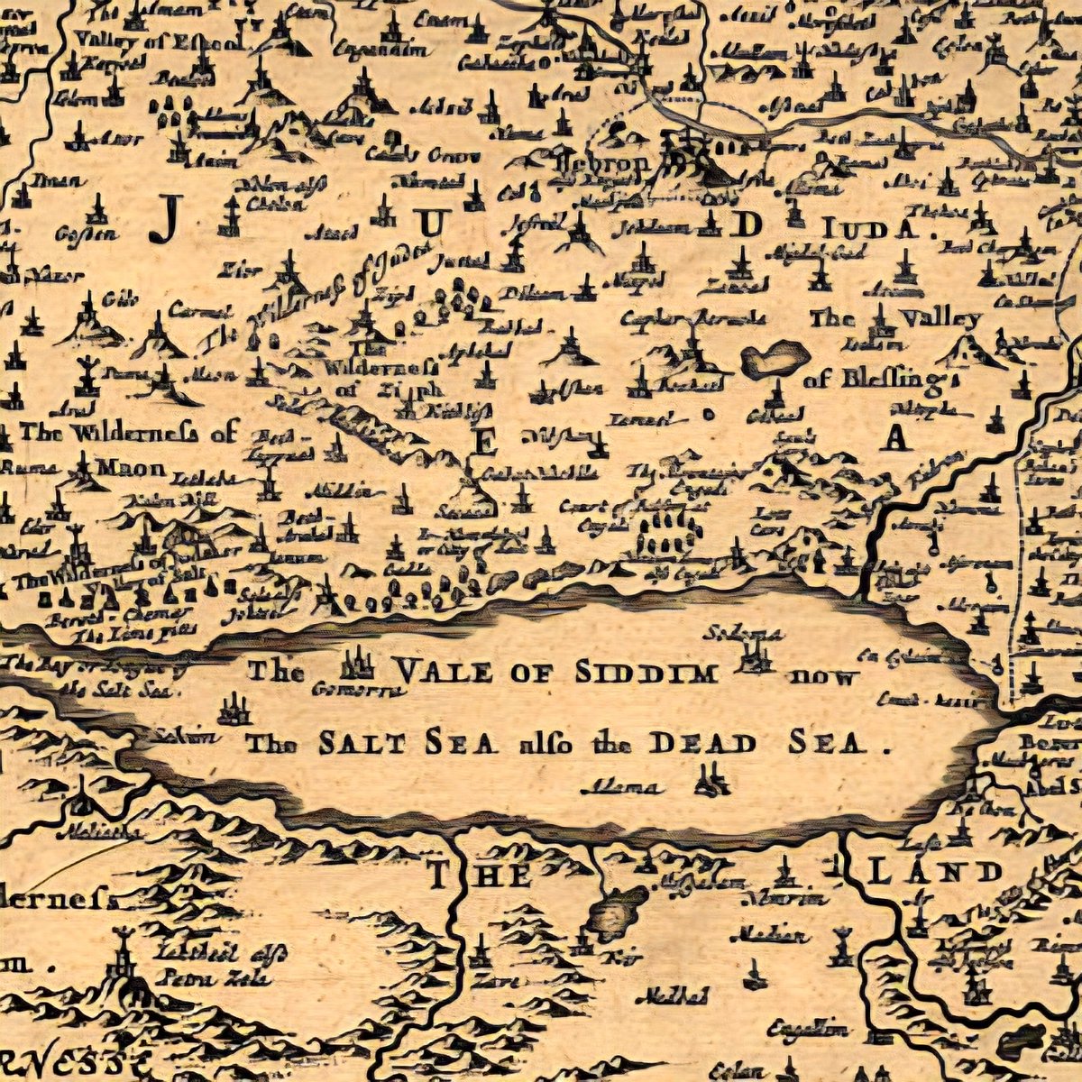PillarsOfEden's tweet image. 1. Ancient Maps Show Cities Inside the Dead Sea

A 1650s map by Joseph Moxon labels:
🏰 “The Vale of Siddim”
🏰 “The Salt Sea also the Dead Sea”
🏰 Castle icons inside the sea.

Other 1600s–1700s maps do the same — hinting these weren’t myths, but memories.

#DeadSea #AncientMap