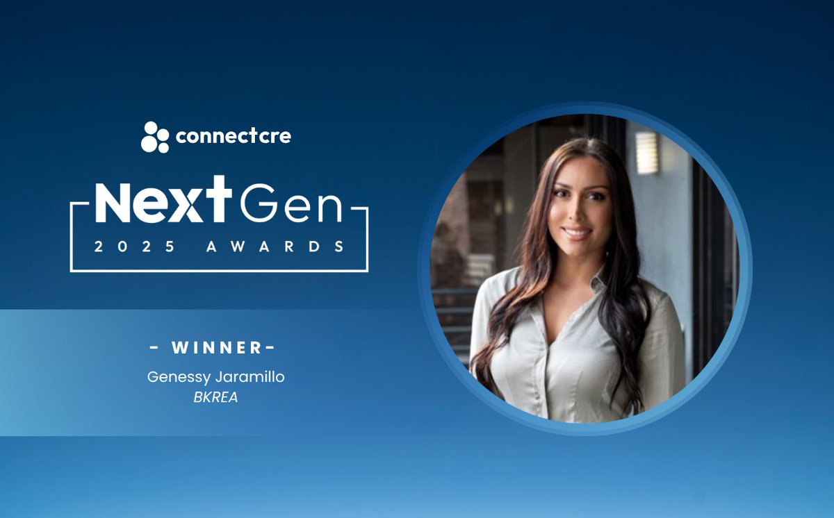 Honored to be named one of <a href="/connectCRE/">Connect Commercial Real Estate</a> 2025 Next Gen winners for New York &amp; the Tri-State area!

Couldn’t do it without my team <a href="/BKRealEstateAdv/">BKREA - BK Real Estate Advisors</a> !! 🏙️🙌 

#nycrealestate