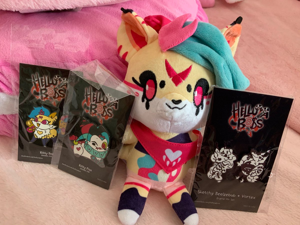 wolf_eevee's tweet photo. They came!💛💛💙💙
……………………….
#HelluvaBoss
#Beelzebub #BeelzebubHelluvaBoss
#Fizzarolli #FizzarolliHelluvaBoss
#Vortex #VortexHelluvaBoss
#Beetex https://t.co/V1xGQiabvA