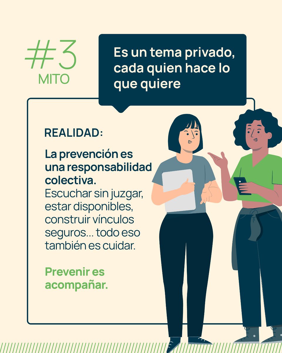 ¿Qué sabemos sobre los consumos problemáticos?
Te invitamos a cuestionar mitos y acompañar sin prejuicios ni culpas.
👉 Derribemos ideas que no ayudan.