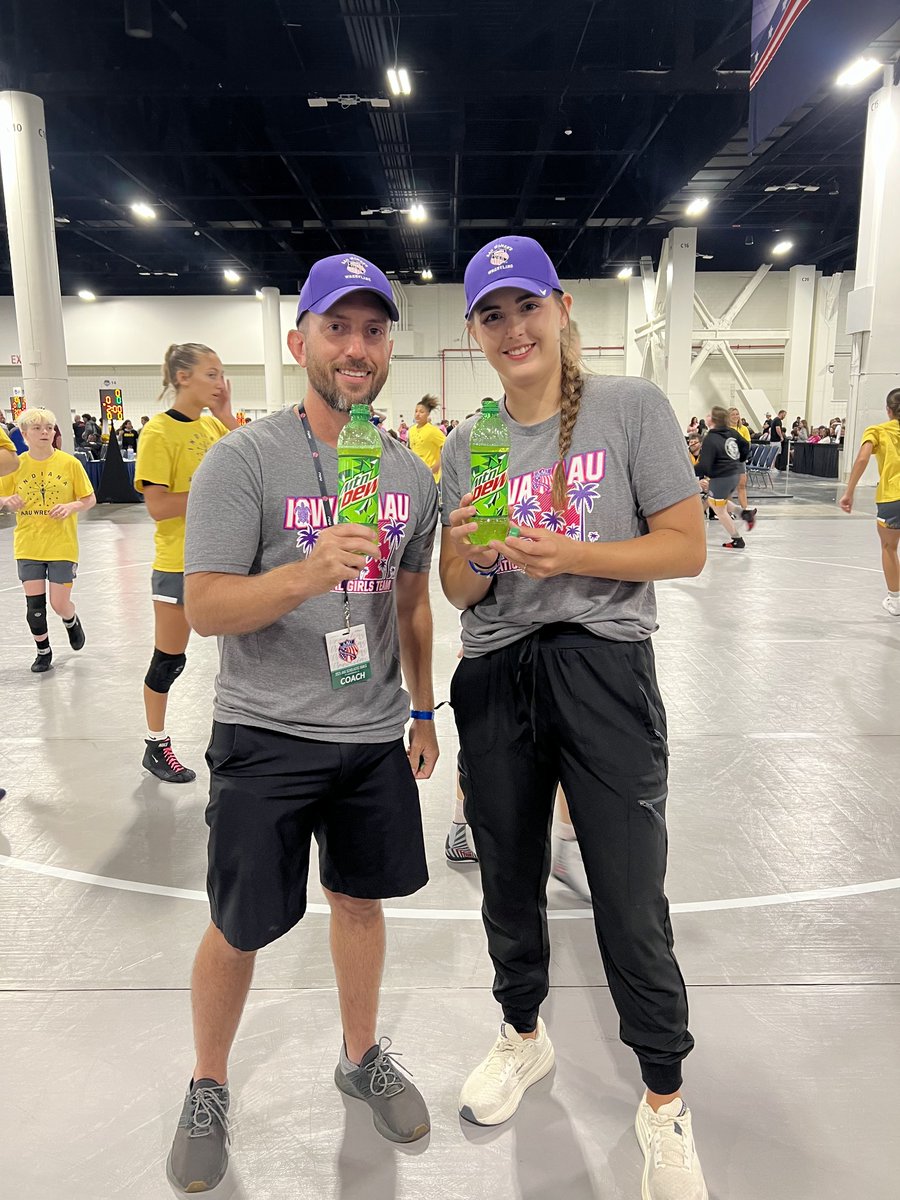 Adam Hale (@onehaleofaguy) on Twitter photo Team Iowa - Mermaid Mafia coaches are fueled by <a href="/MountainDew/">Mountain Dew®</a>
Nothing but the best to power us at <a href="/AAUWrestling/">AAU Wrestling</a> Scholastic Duals Team Iowa - Mermaid Mafia coaches are fueled by <a href="/MountainDew/">Mountain Dew®</a>
Nothing but the best to power us at <a href="/AAUWrestling/">AAU Wrestling</a> Scholastic Duals