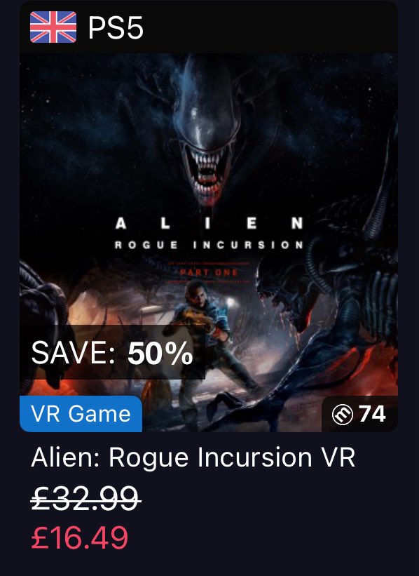 Alien Rogue Incursion is in my top VR games of all time now and is well worth the full asking price. I’m currently doing a playthrough on Insane and enjoying a whole new level of challenge. I might just have to bug out and nuke the entire site from orbit. 

#PSVR2 #Playstation