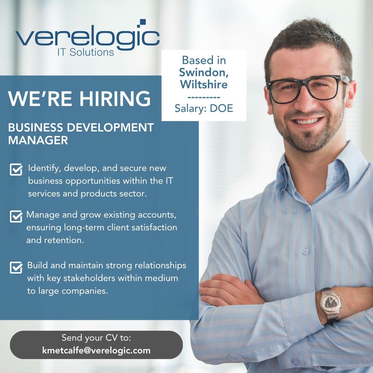 We're hiring! 💼 Business Development Manager | 📍 Swindon | Apply today!  lnkd.in/eqPh5Tjd