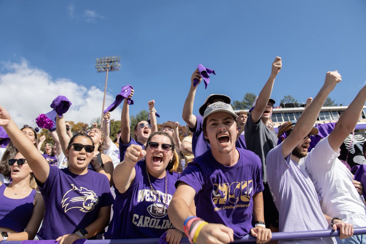 Catamounts's tweet image. Get your purple Nike gear today and get ready to Purple Out Whitmire Stadium on November 8th for Homecoming against Mercer at 2:30 pm. The shop will close at midnight on July 7th.
🛒 bit.ly/40jUj4P