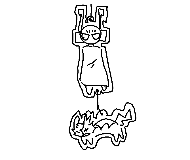 woukld  u guys be intrested in keychains that look kind of like this,,, there would be 5 mai iterators (and maybe watcher  + SPOILER -> prince <-SPOILER ) with each having a slugcat! ill post poll below btw tgese would be like 15+