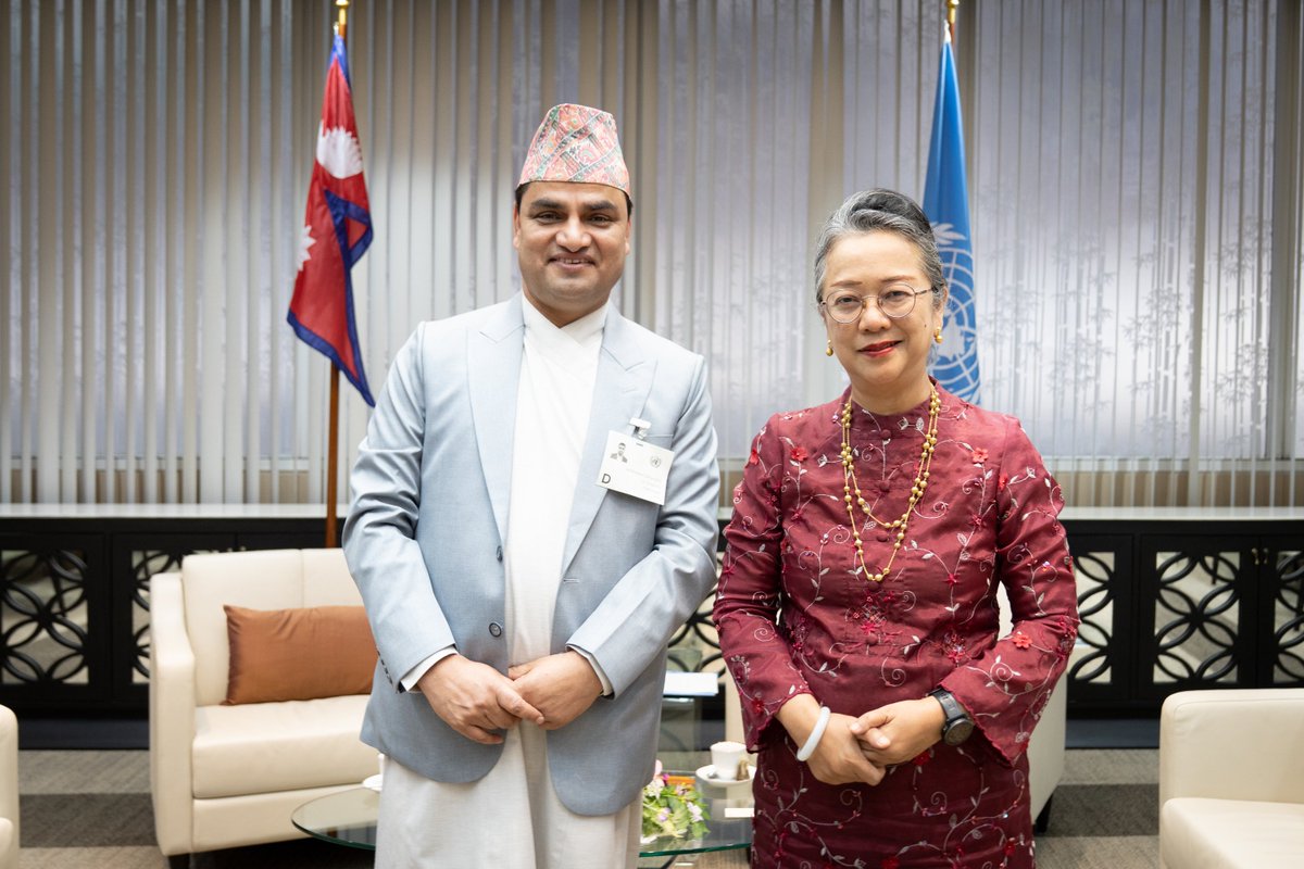 UN_Armida's tweet image. By 2028, #Nepal aims to register every birth — 100% — as part of its national #CRVS strategy, an ambition as high as the Himalayas.
@UNESCAP will support them every step of the way.