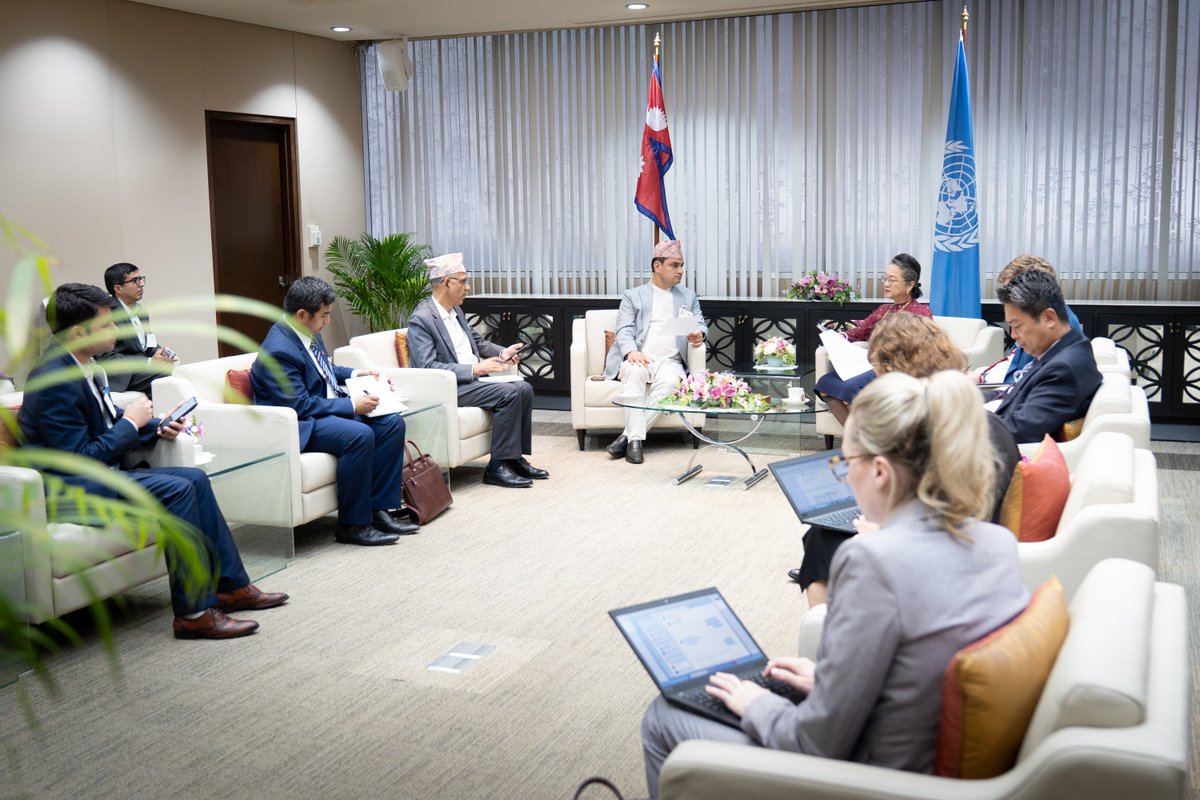 UN_Armida's tweet image. By 2028, #Nepal aims to register every birth — 100% — as part of its national #CRVS strategy, an ambition as high as the Himalayas.
@UNESCAP will support them every step of the way.