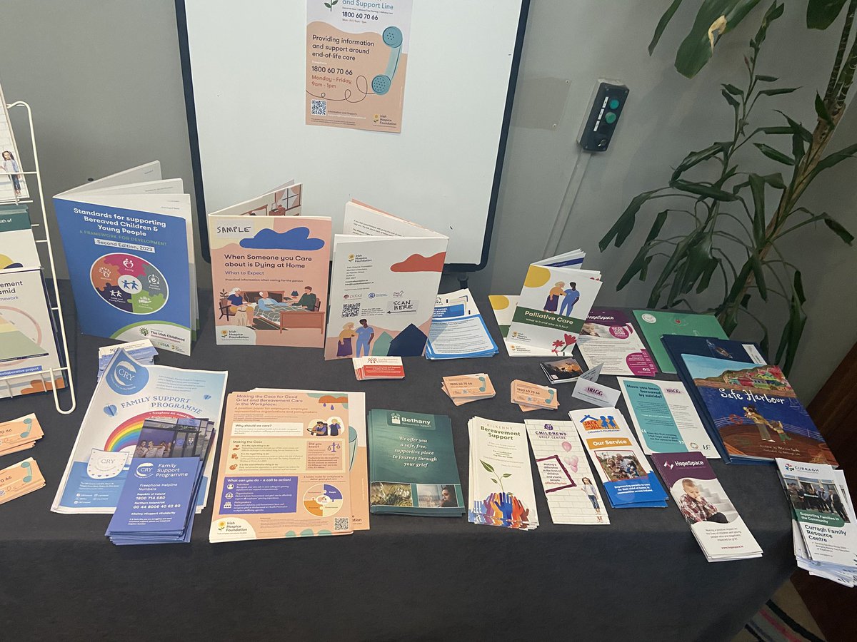 CurraghFrc's tweet image. We are delighted to be invited as a table speaker to discuss our bereavement and grief work as part of the National Bereavement Forum