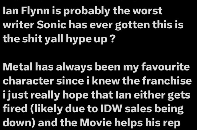 Real ass quote retweet btw