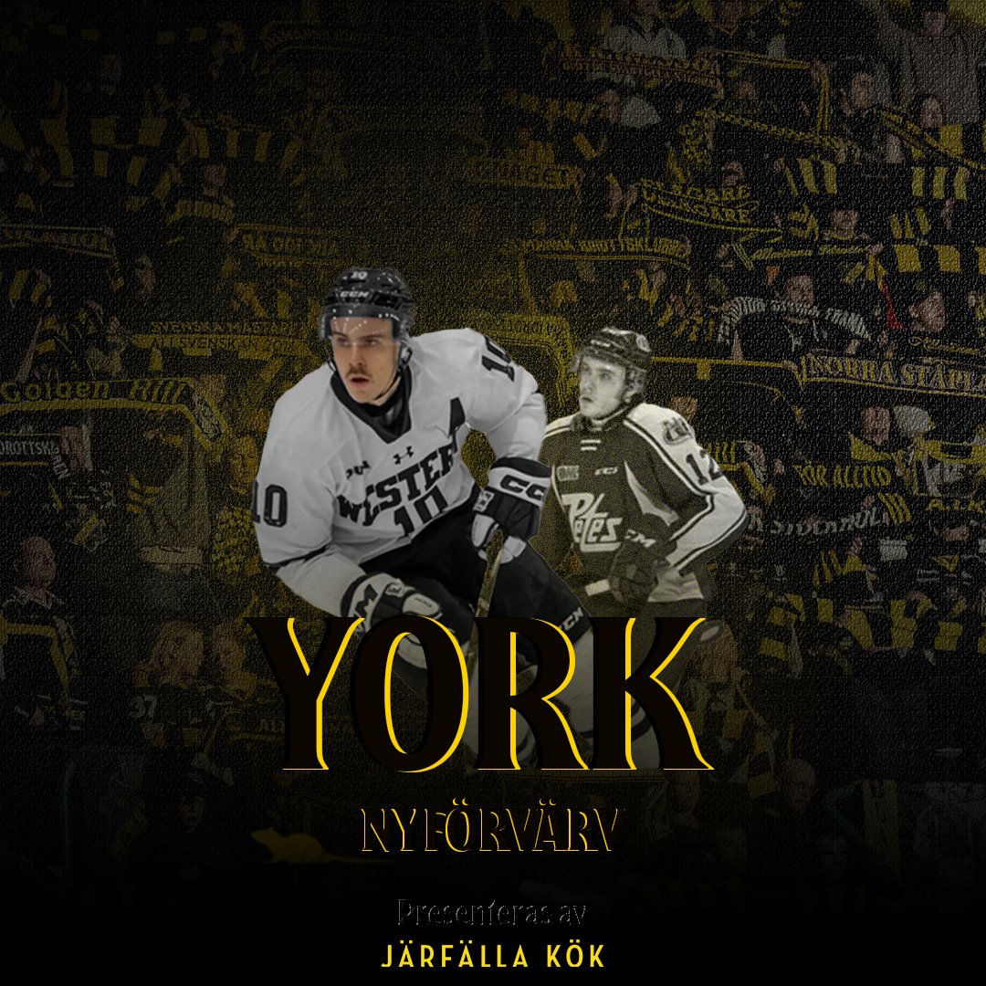 🖤💛 Välkommen, Jack!

AIK skriver ett ettårskontrakt med den kanadensiska rightbacken Jack York, som nu blir en del av den svartgula backsidan kommande säsongen.

👉 Läs mer om den senaste rekryteringen i appen.

🤝 Truppnyheten presenteras i samarbete med Järfälla Kök.