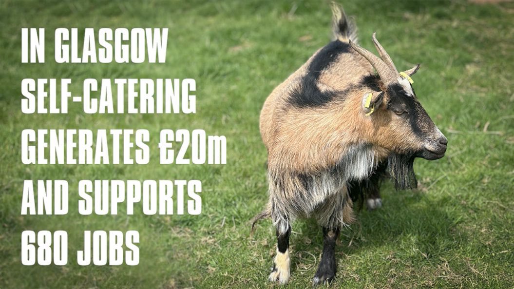 We’ve made it to Glasgow on our “Stop the Scapegoating” roadshow. 

We’re meeting with the self-catering community to deliver a clear message to politicians and local authorities: 
Please stop using our sector as an easy scapegoat for Scotland’s housing crisis.

In Glasgow alone,