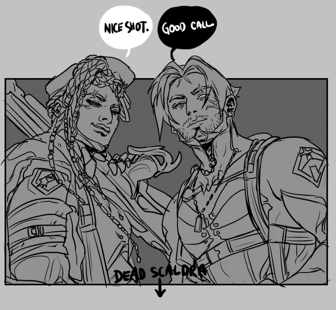 Quinthur quinthur quinthur! Haven't drawn them in a while, but after the new interaction how could I not! #warframe1999 
